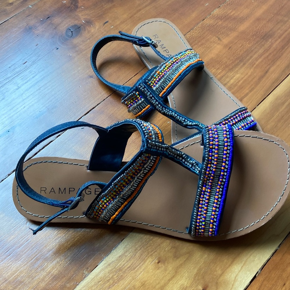 Adorable never worn size 8 Rampage sandals just in time for summer
